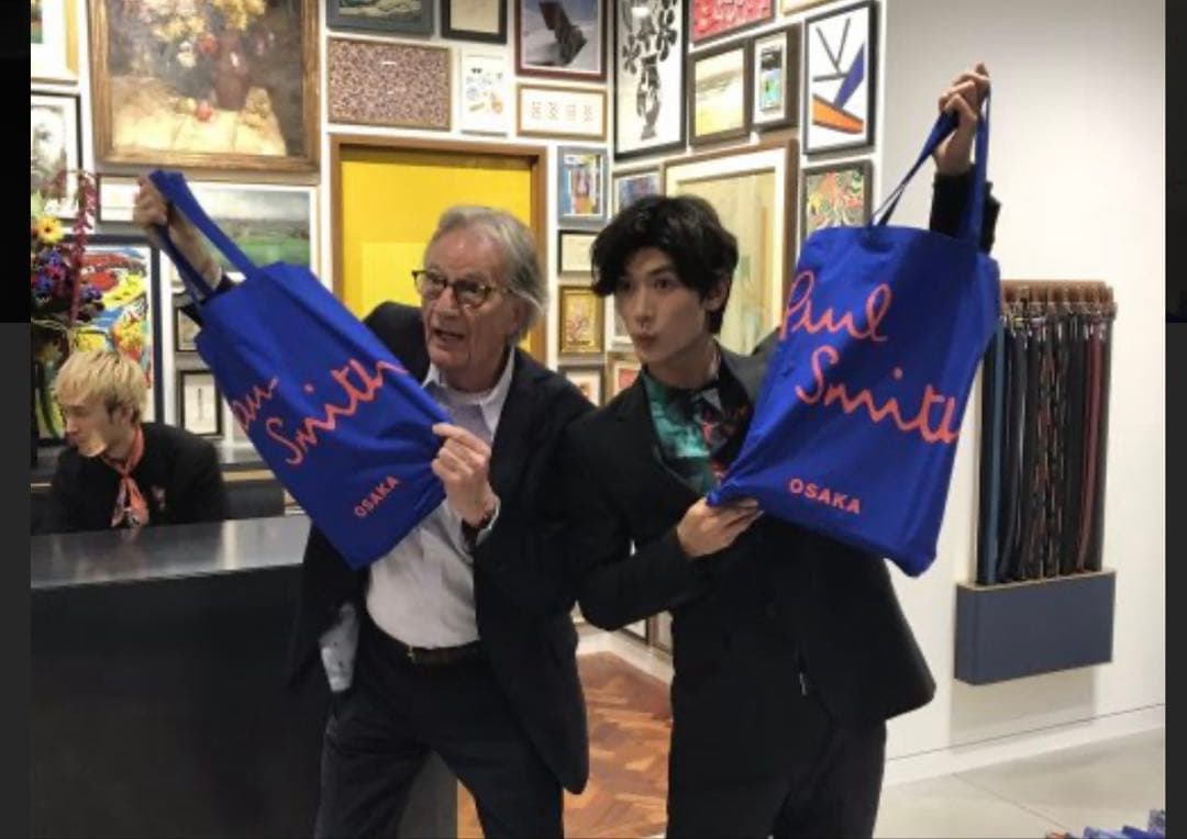 Paul Smith エコバッグ　三浦春馬　非売品