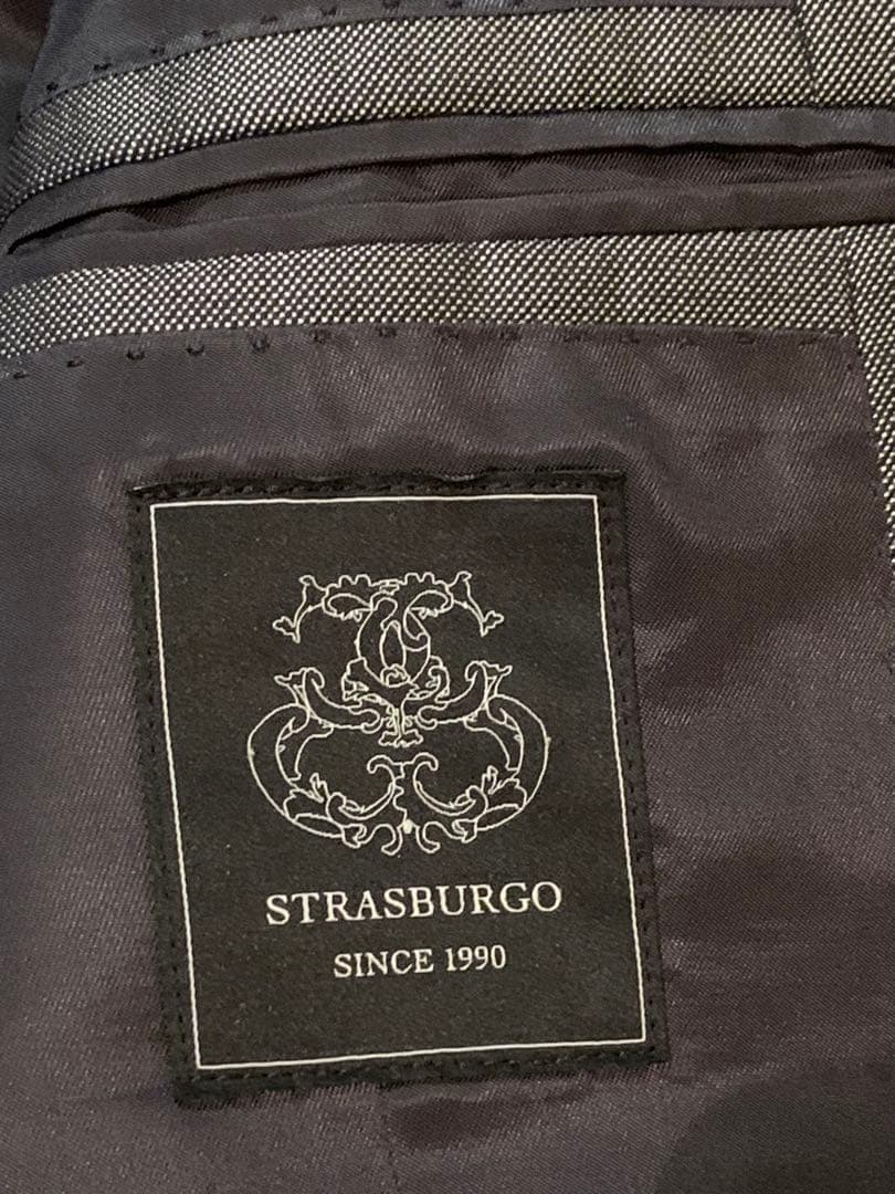 B*o様 ストラスブルゴ　スーツ　46 ※小さなシミあり