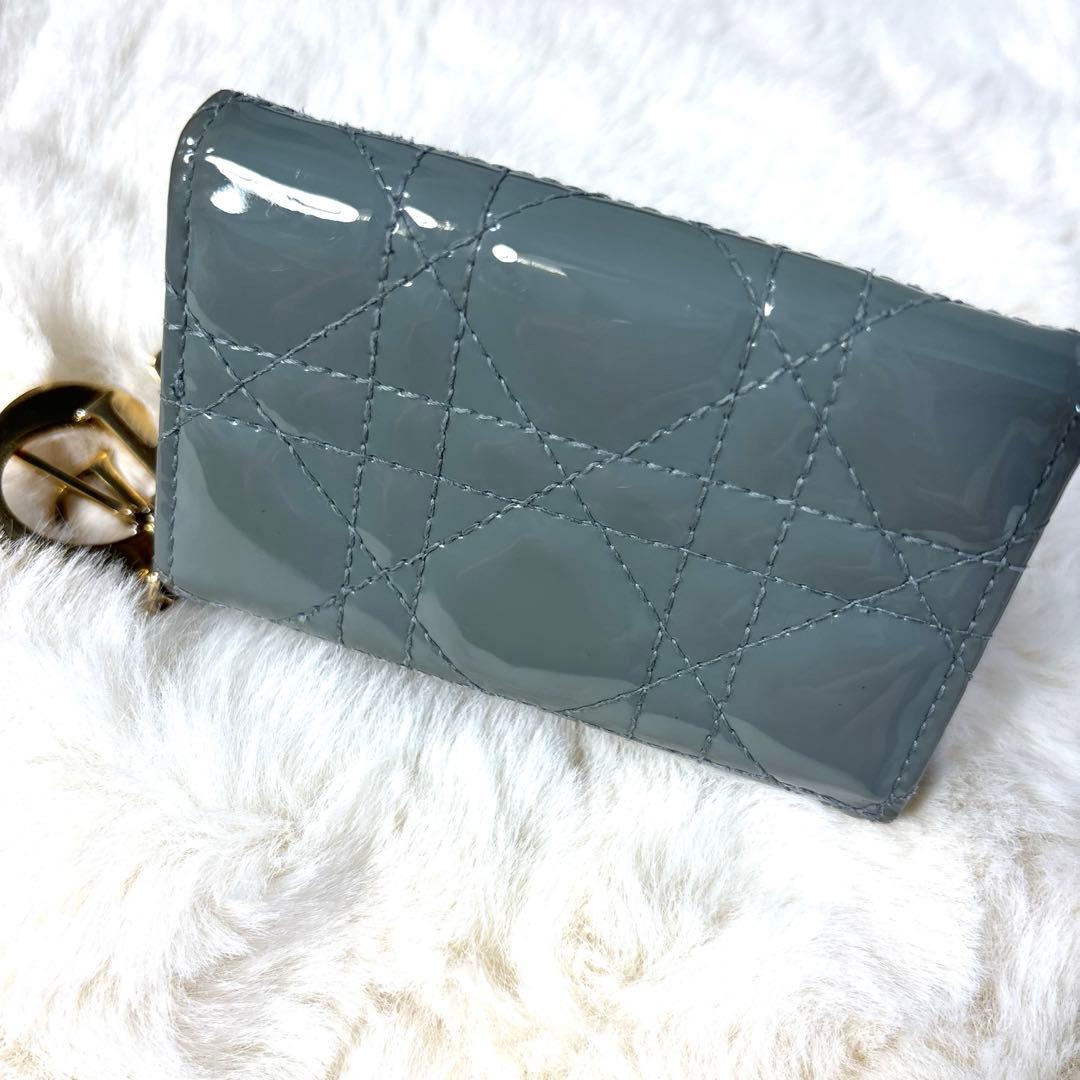 な*な様 クリスチャンディオール レディディオール キーケース パテントレザー