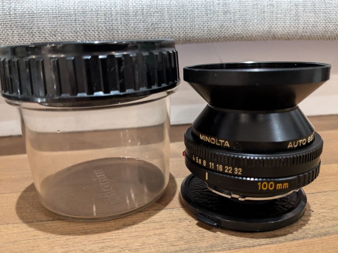 MINOLTA AUTO BELLOWS＆MACRO ROKKOR 100mm