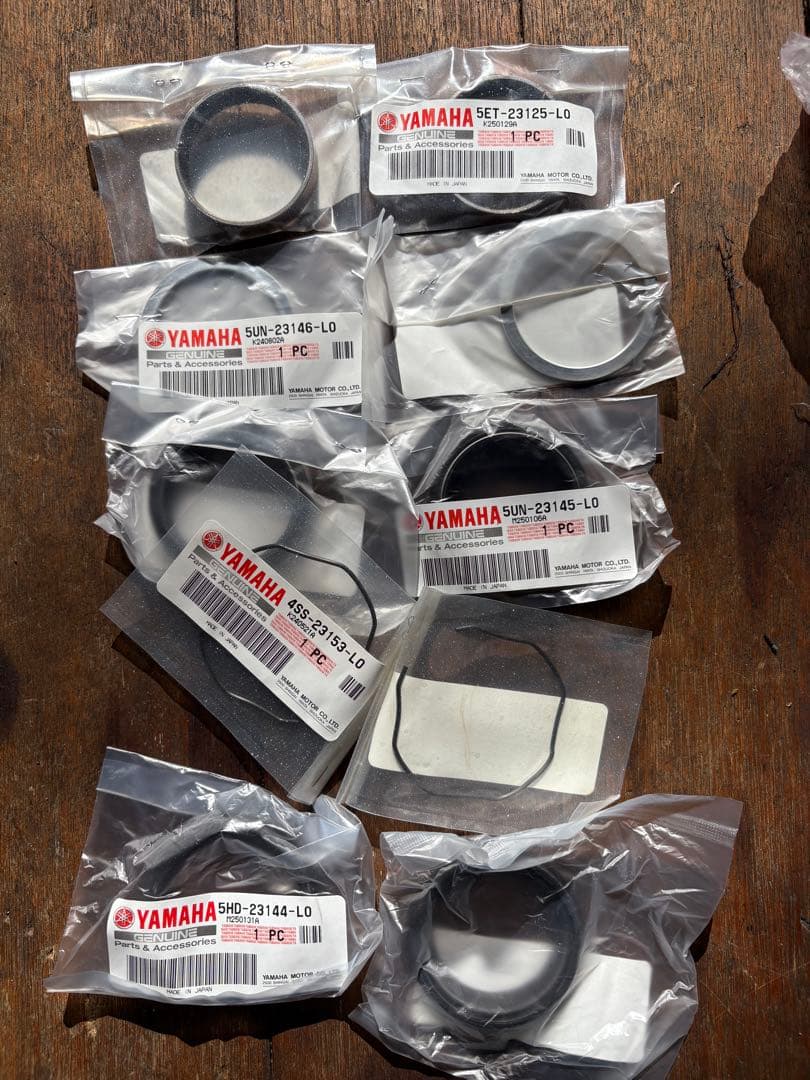 WR250R フォークシールOh セット