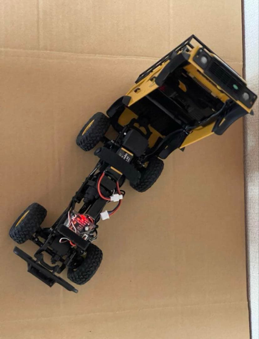 日本語説明書付 FMSランドローバーディフェンダー110 1/24 FCX24M