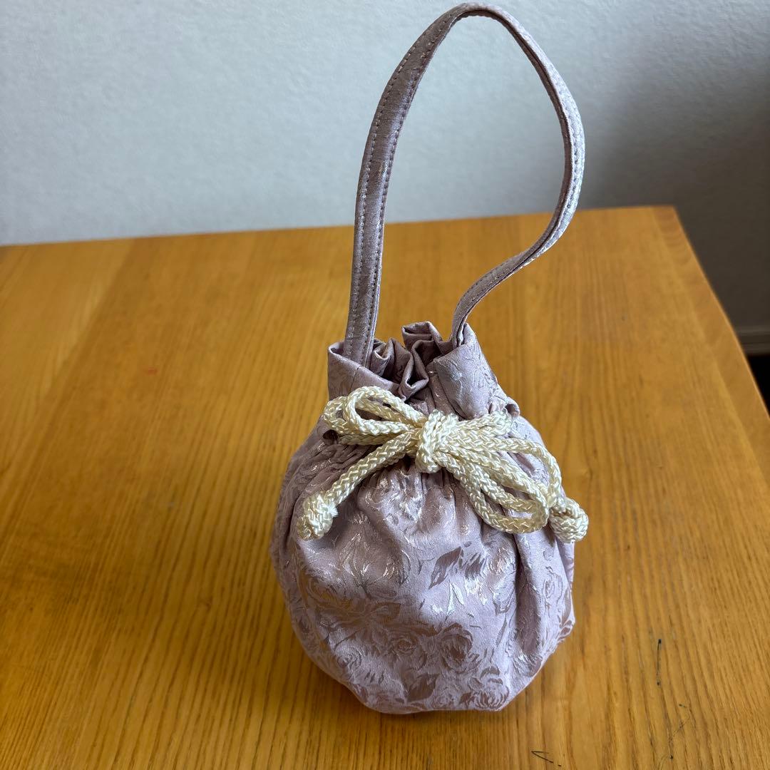 七五三　三歳被布セット➕草履バッグ ジャパンスタイル