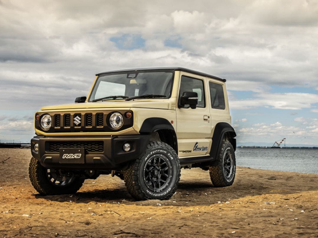 未使用　RAYS F6Boost ジムニー64専用 ブラック　16インチ　2本