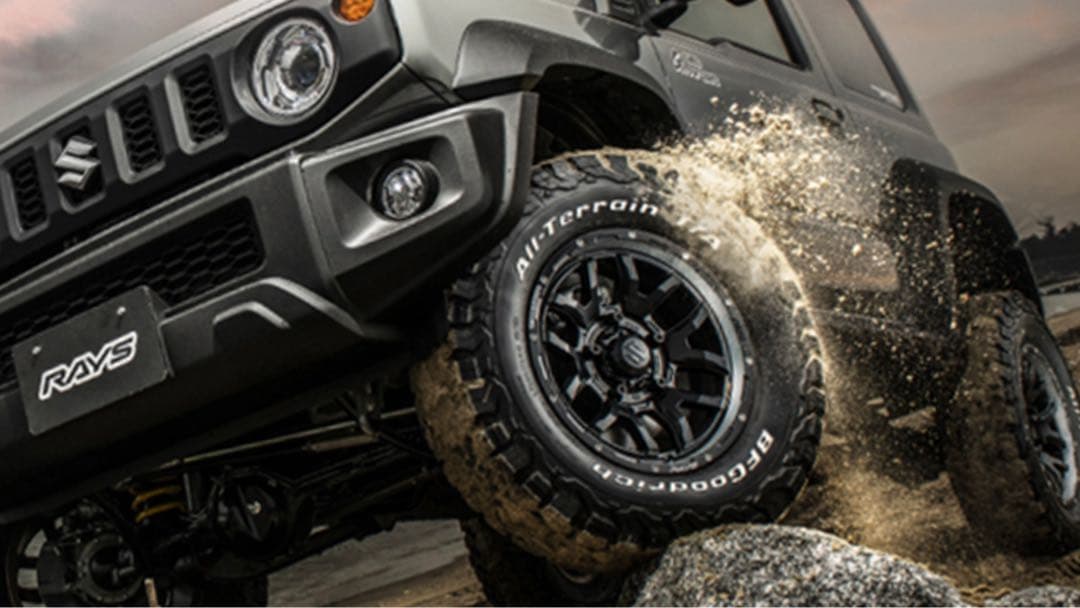 未使用　RAYS F6Boost ジムニー64専用 ブラック　16インチ　2本