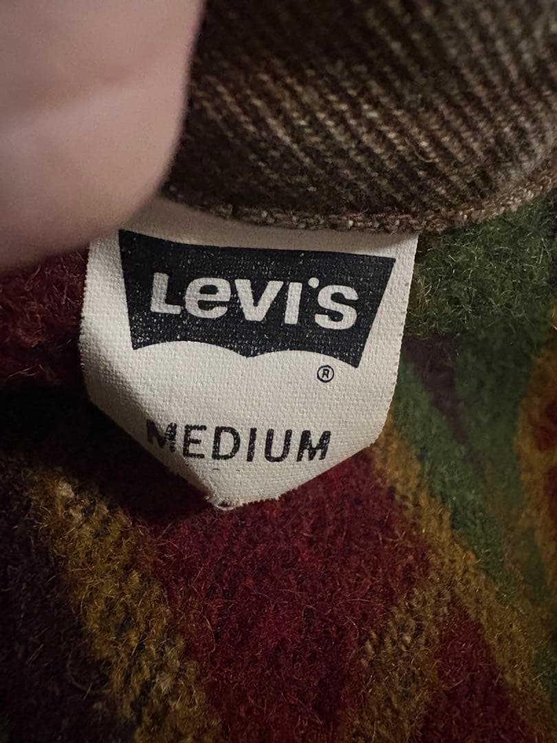 90sLevi's ブラウンデニムジャケット