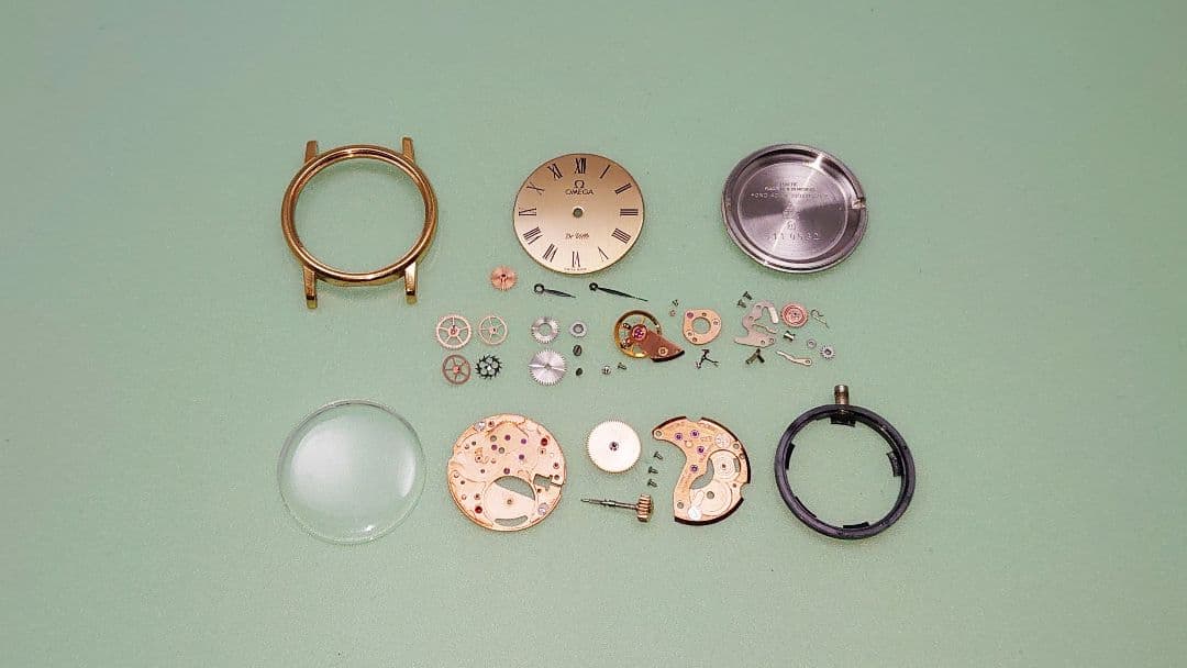 オメガ ヴィンテージ デビル レディース ローマンインデックス メンテナンス済み