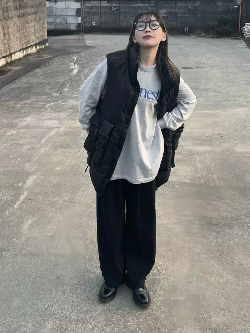 Y-3ワイスリー ダウンベストジャケット