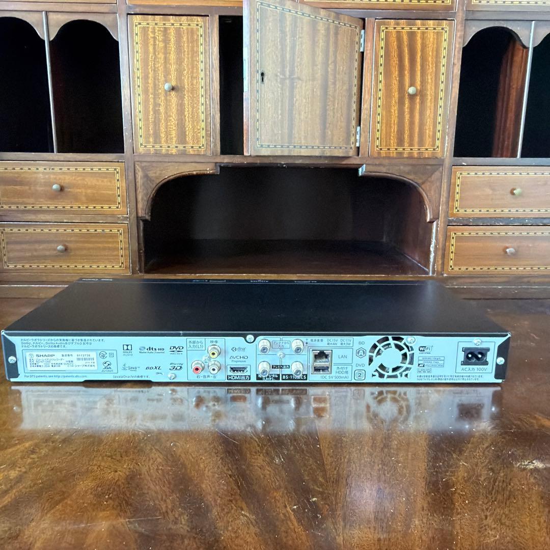 SHARP AQUOS ブルーレイレコーダー BD-NT1000