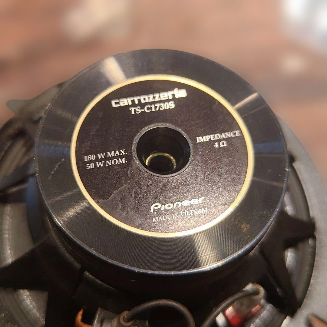 Pioneer TS-C1730S II スピーカー　インナーバッフル制振シート