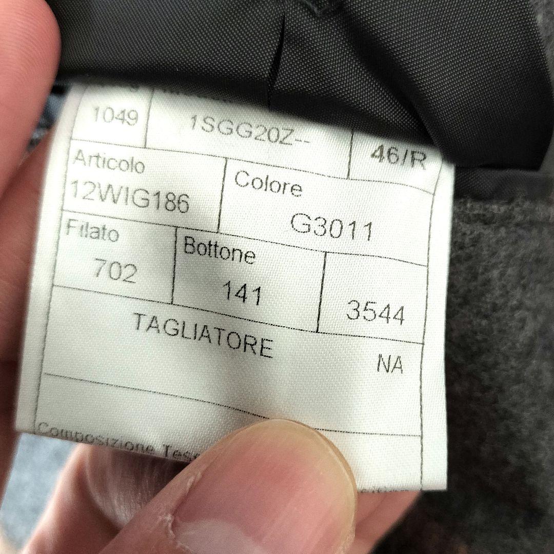 TAGLIATORE 46 ダブルブレスト ジャケット　グレー　チェック