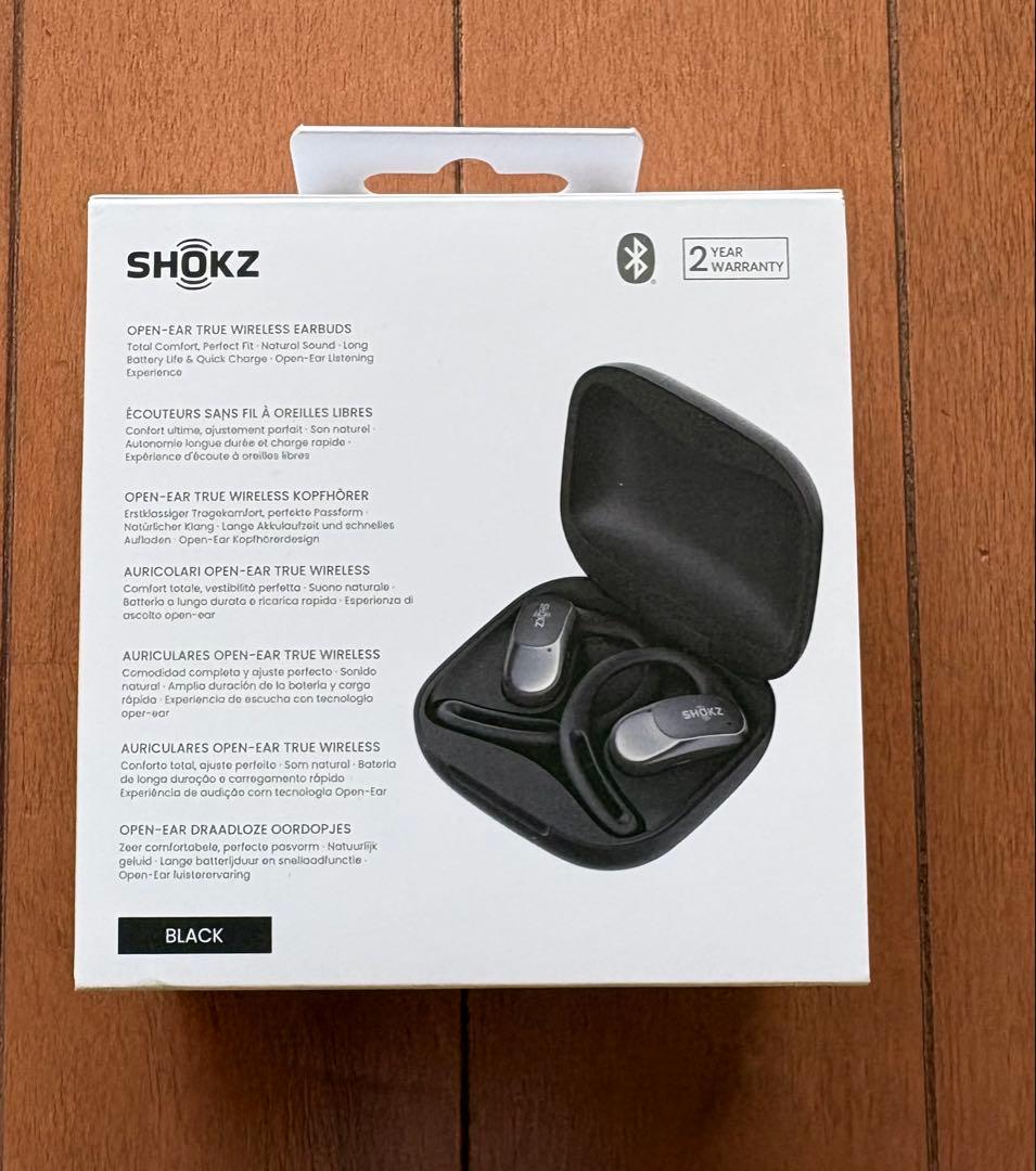 未使用　SHOKZ OPEN FIT AIR