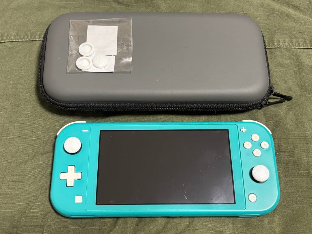 Nintendo Switch Lite 本体　ターコイズ 動作OK ケース付