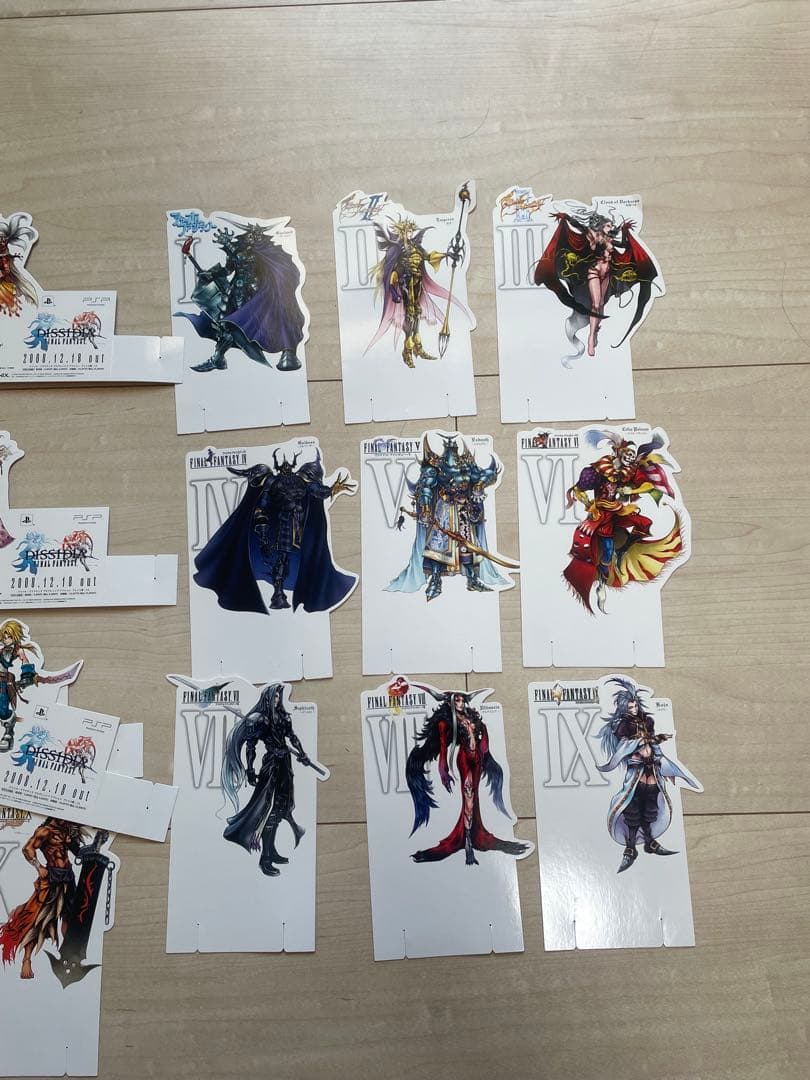 ディシディアファイナルファンタジー　店頭ポップセット
