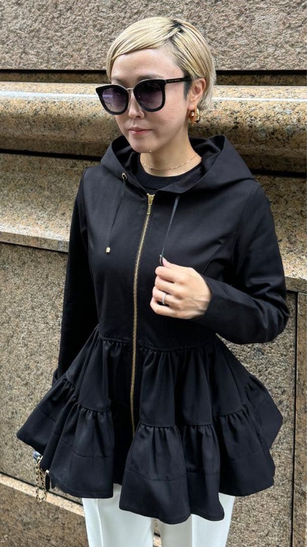 JENNE 立体ティアードブルゾン