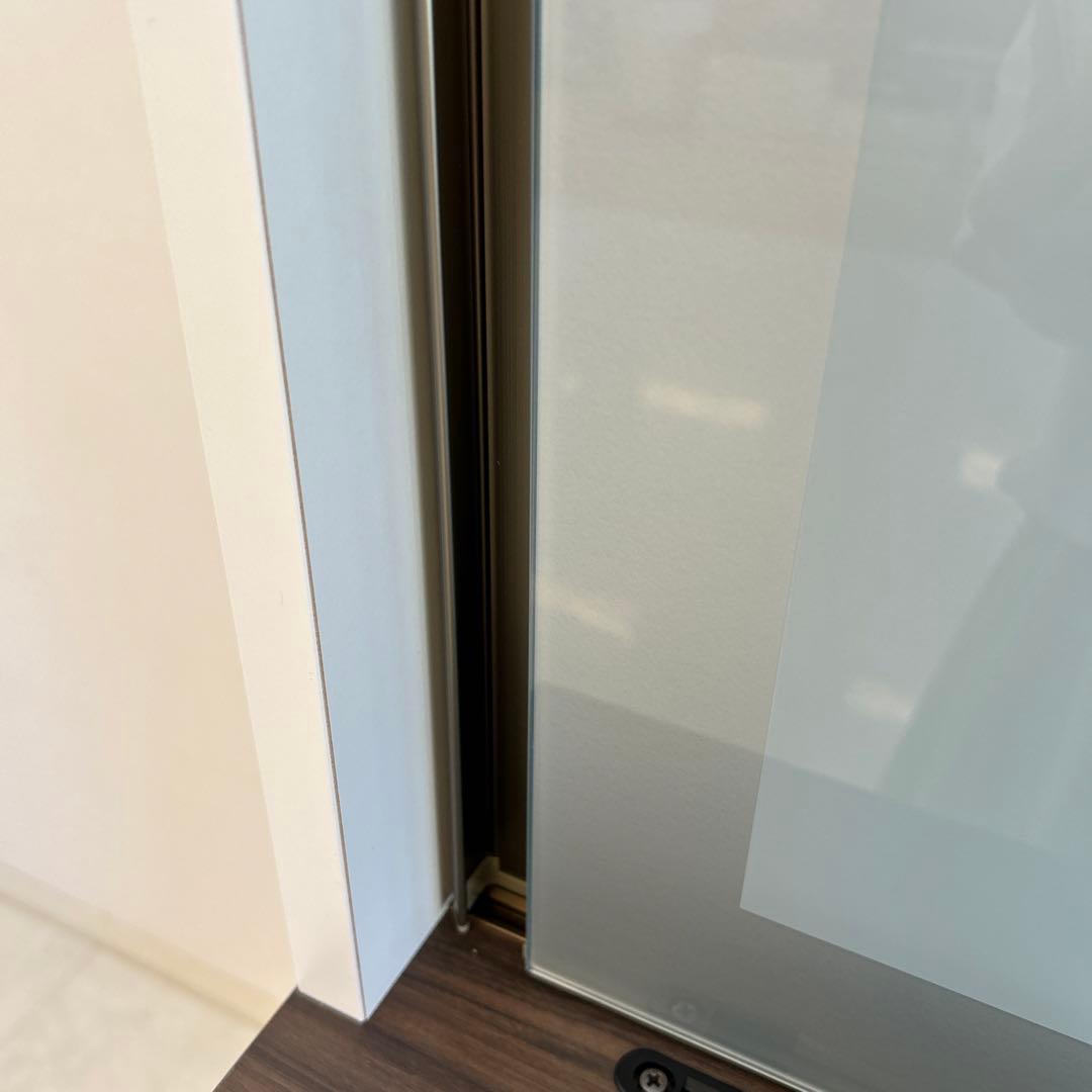 新品☆食器棚 幅80cmカップボード ダイニングボード 北欧風 開梱設置配送付