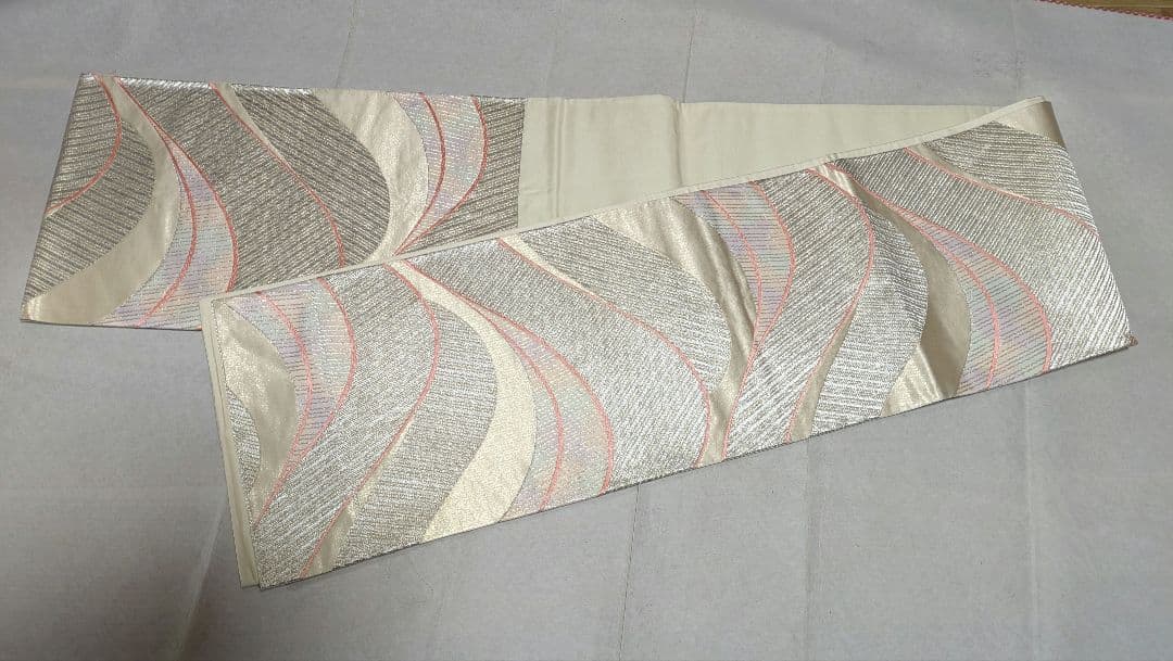 正絹中振袖・長襦袢・帯（帯揚げ/帯締め）フルセット/特殊包装袋付