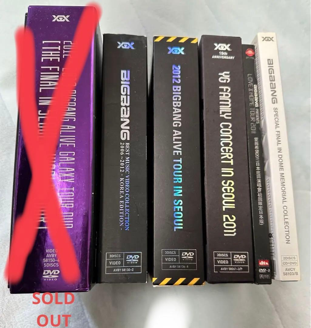 K-POP・アジア BIGBANG CD&DVD LIVE DVD