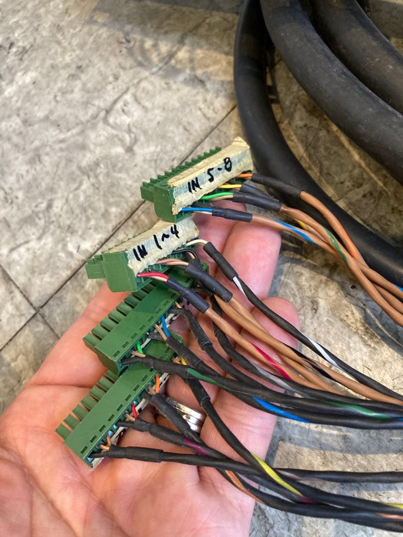 YAMAHA MY8-ADDA96 XLR In/Out 加工済み ケーブル付