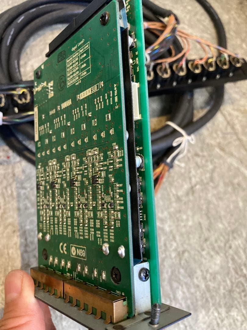 YAMAHA MY8-ADDA96 XLR In/Out 加工済み ケーブル付