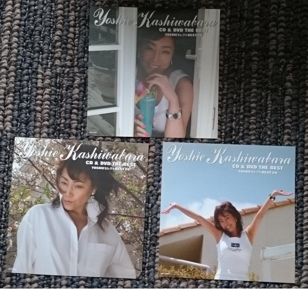 MF　　柏原芳恵　BEST YOSHIE セレクト BEST20　CD＋DVD
