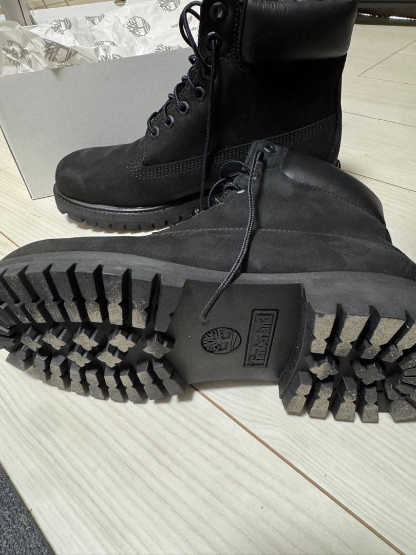 靴 TIMBERLAND 6 INCH PREMIUM BLACK