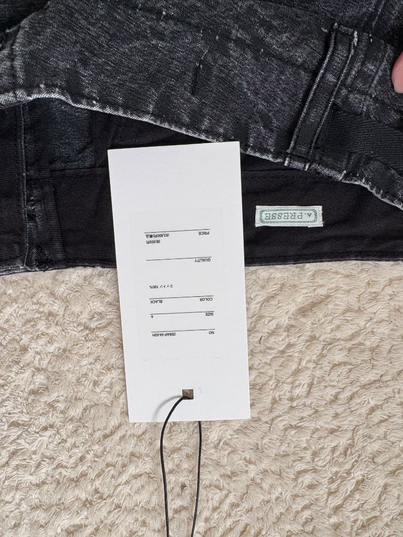 M-51 Custom Pants　25SAP-04-03H　黒　サイズ4