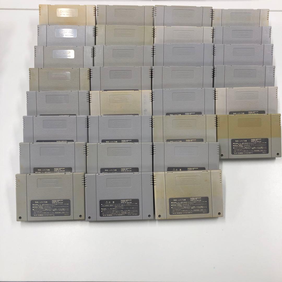 NO.1409 スーパーファミコンゲームソフト　６０本まとめ売り　SFC
