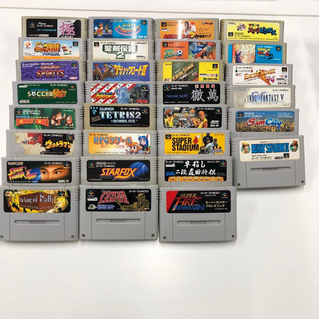 NO.1409 スーパーファミコンゲームソフト　６０本まとめ売り　SFC