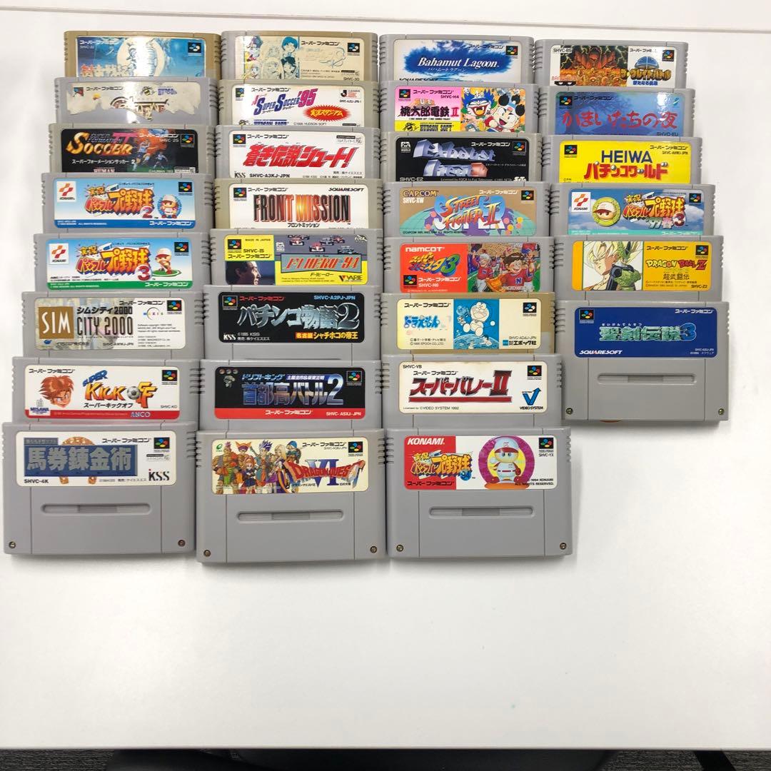 NO.1409 スーパーファミコンゲームソフト　６０本まとめ売り　SFC