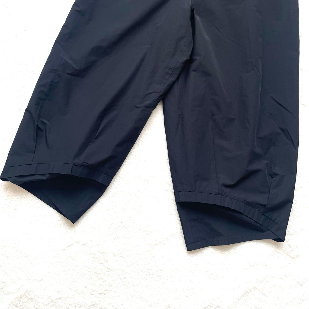 慈雨 センソユニコ 変形 バルーン ワイド パンツ 黒 40