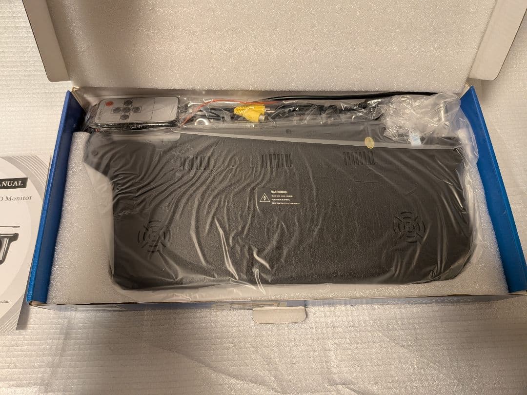 TFT LCD サンバイザーモニターSUN VISOR SET9インチ2個セット