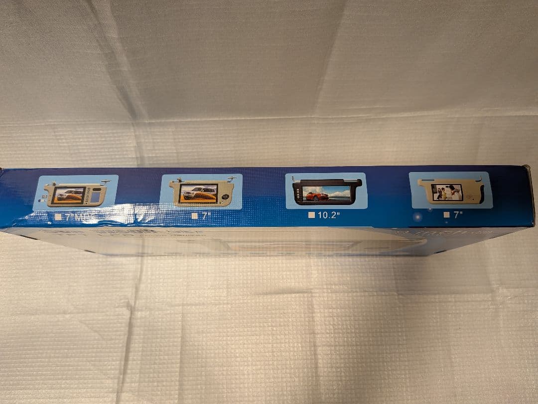 TFT LCD サンバイザーモニターSUN VISOR SET9インチ2個セット