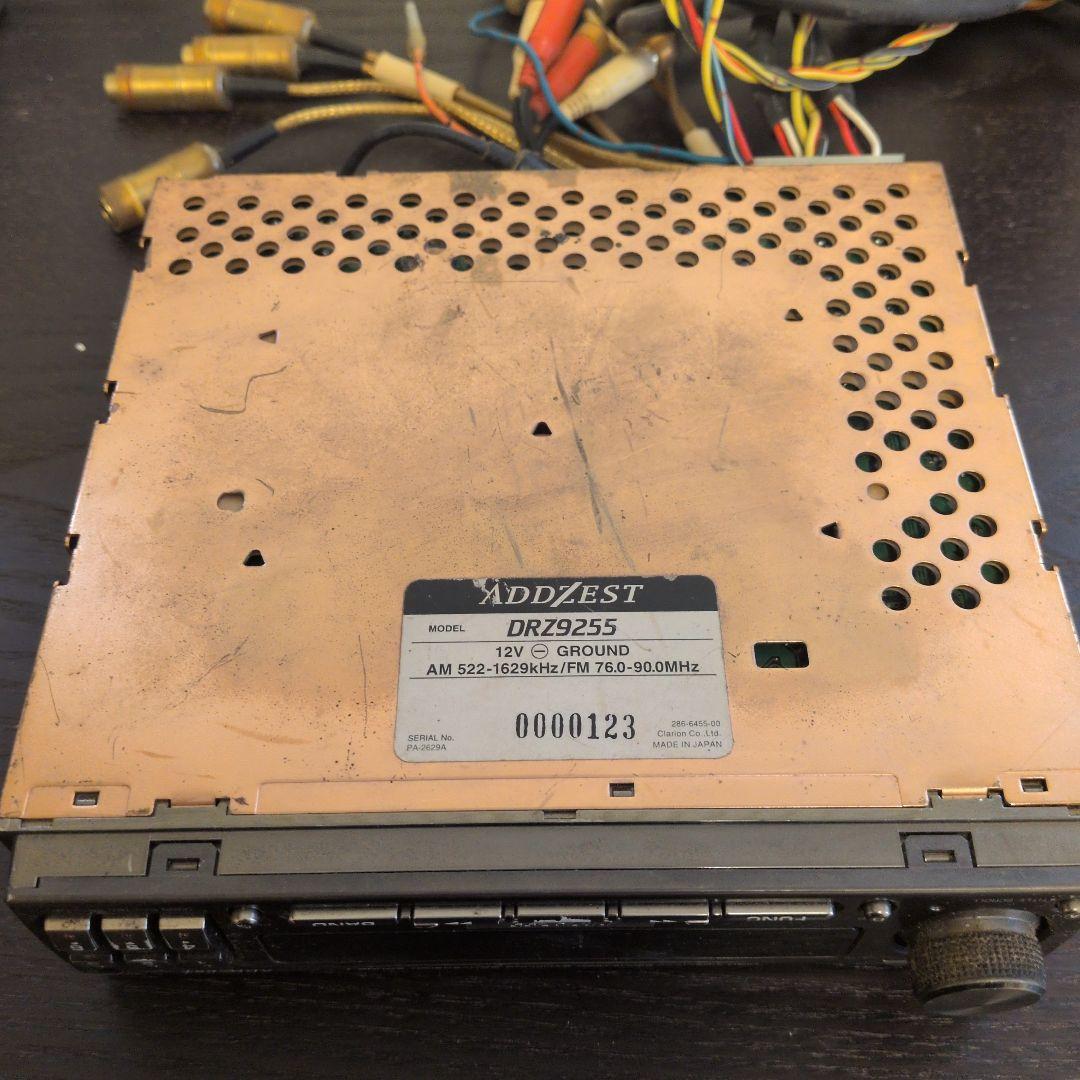 ADDZEST DRZ9255 CDプレーヤー　アゼスト　クラリオン