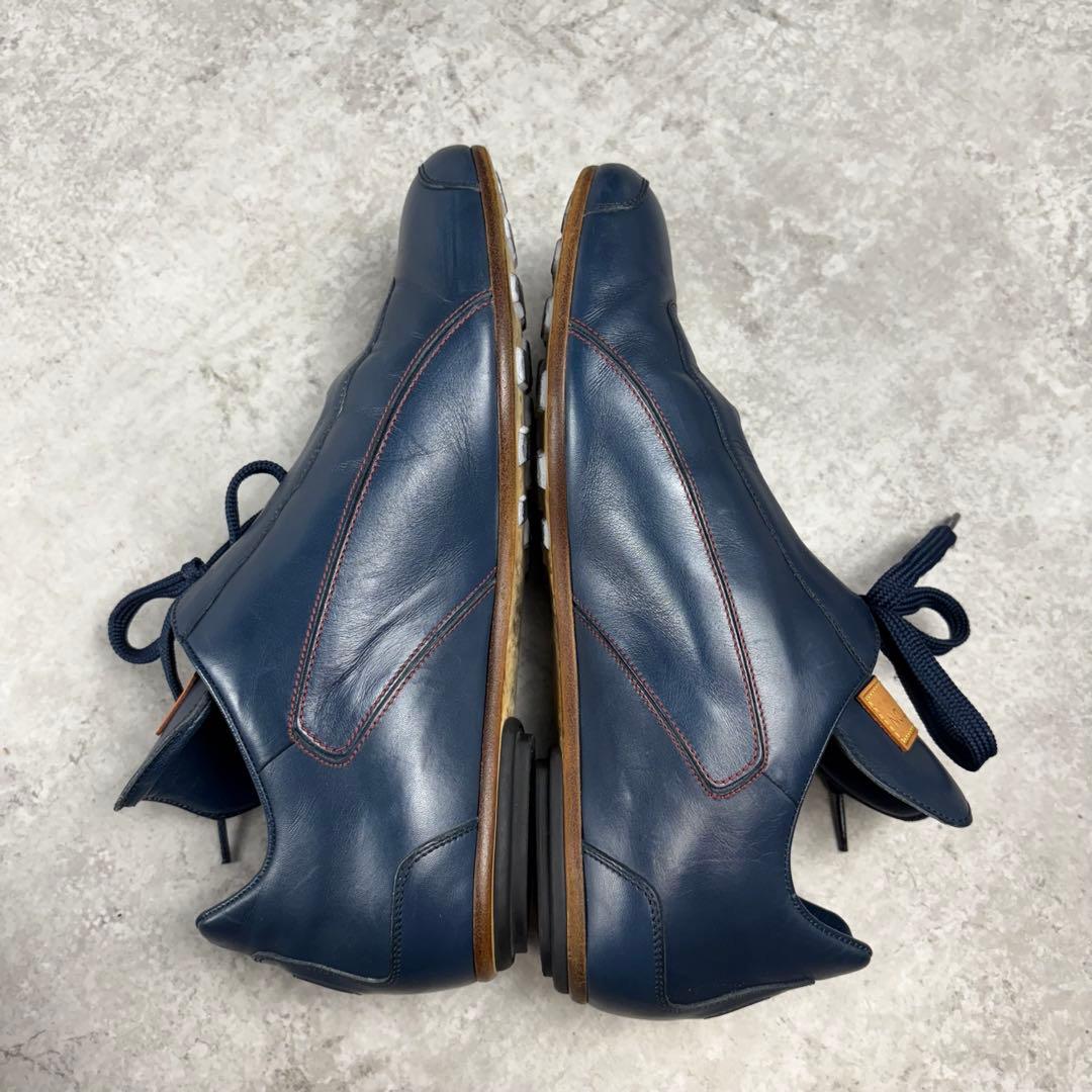 ルイヴィトン　LOUIS VUITTON レザー 本革　シューズ　7 ネイビー