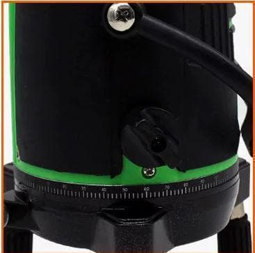 アダプタ ＋ 墨出し グリーンレーザー 5ライン カメラ三脚が墨出し三脚に変身