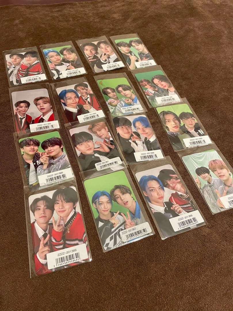 straykids ユニットトレカ　16枚セット