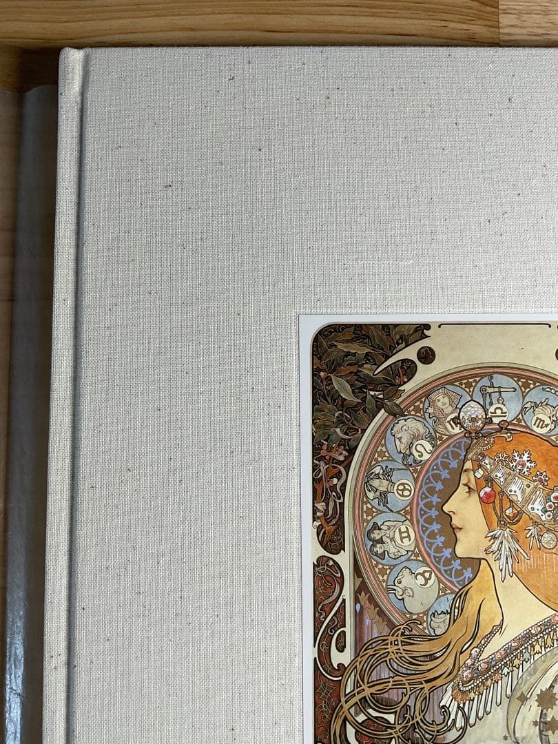 アルフォンス・ミュシャ【サイズA3判の超大型本】+【特製額装版3点付】