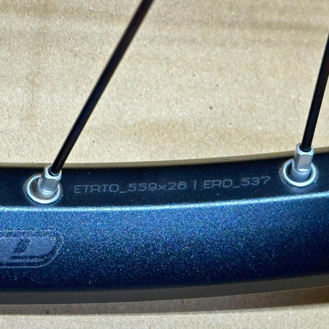 HOPE FORTUS 26 26インチ フロント・リア PRO4 ブラック