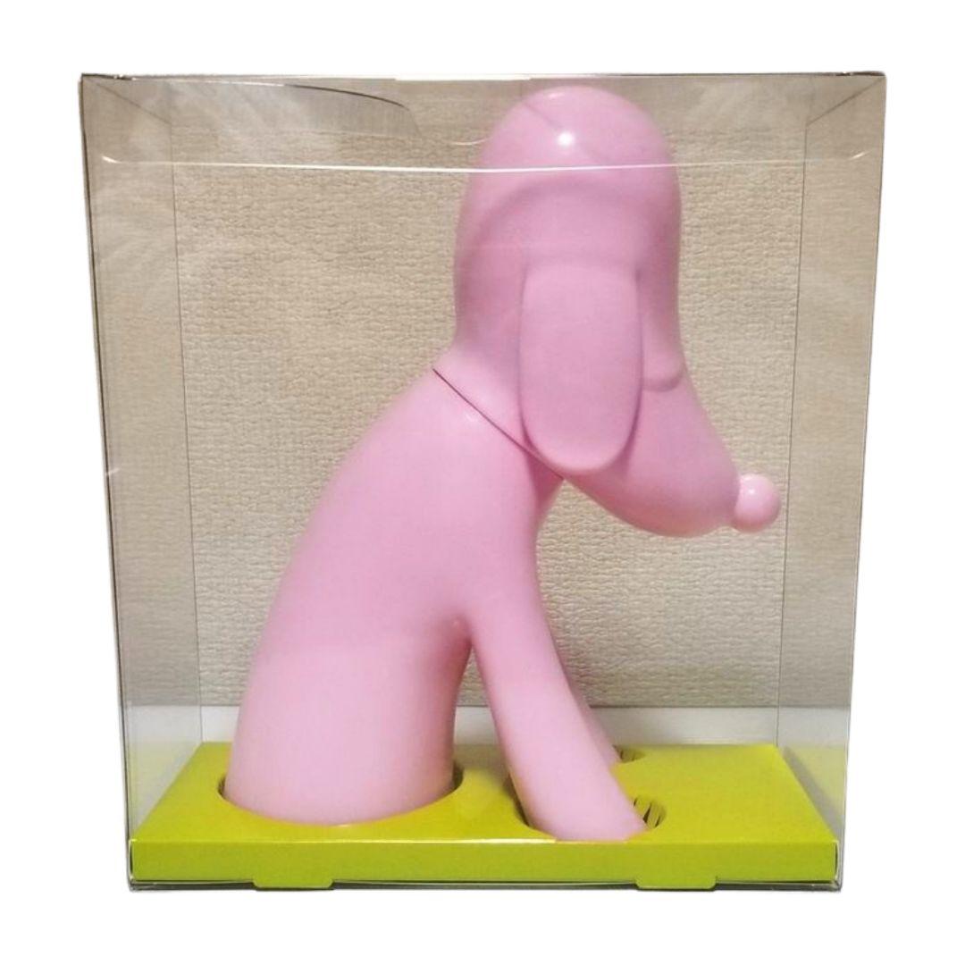 新品未開封品 青森県立美術館 あおもり犬 貯金箱 奈良美智 ピンク