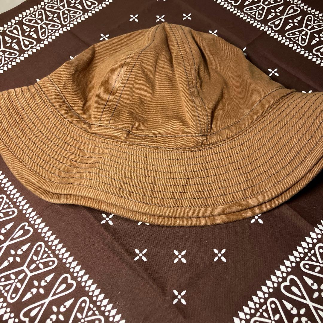 リアルマッコイズ　アーミーハット　ブラウンミリタリーハット　美品　7 1/2