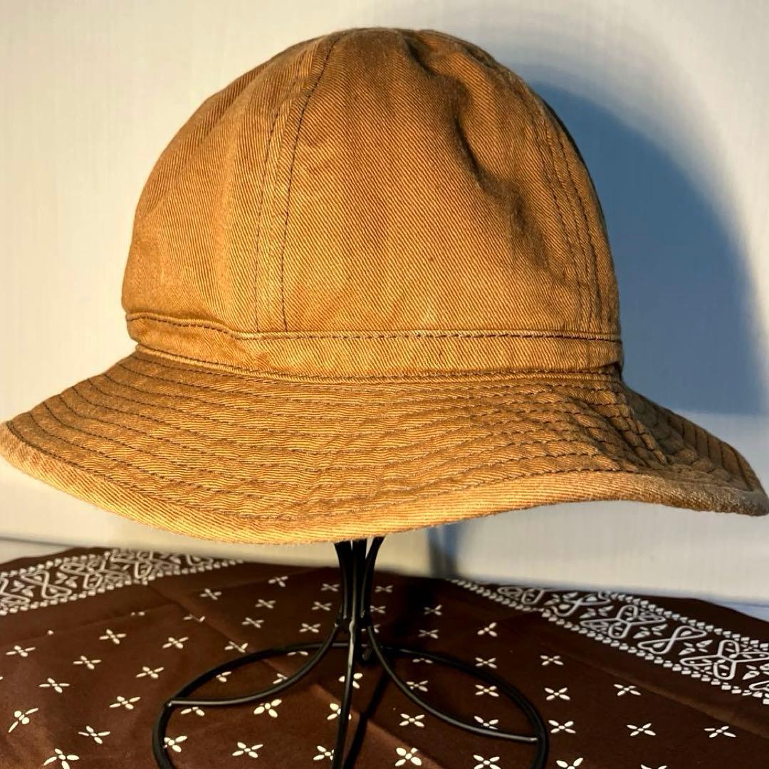 リアルマッコイズ　アーミーハット　ブラウンミリタリーハット　美品　7 1/2