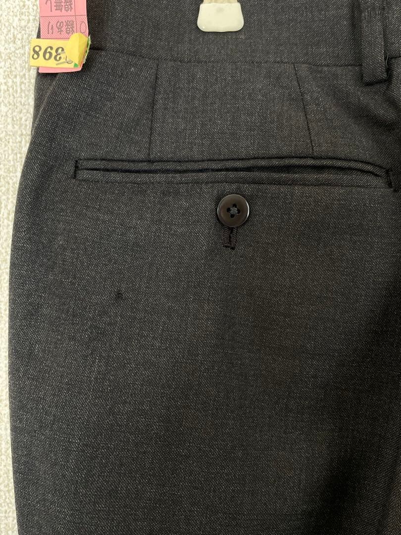ビームスF チャコール ビジネススーツ クリーニング済 サイズ46