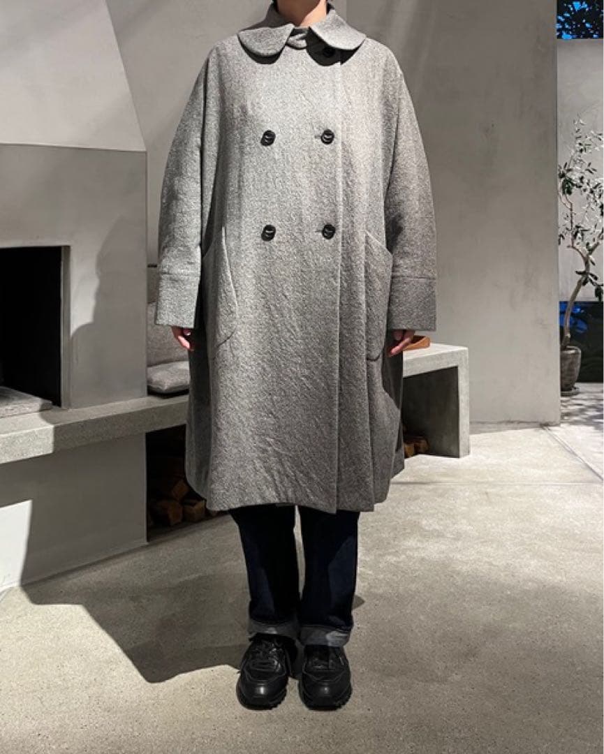 最終ARTS&SCIENCE Small Collar Balloon Coat