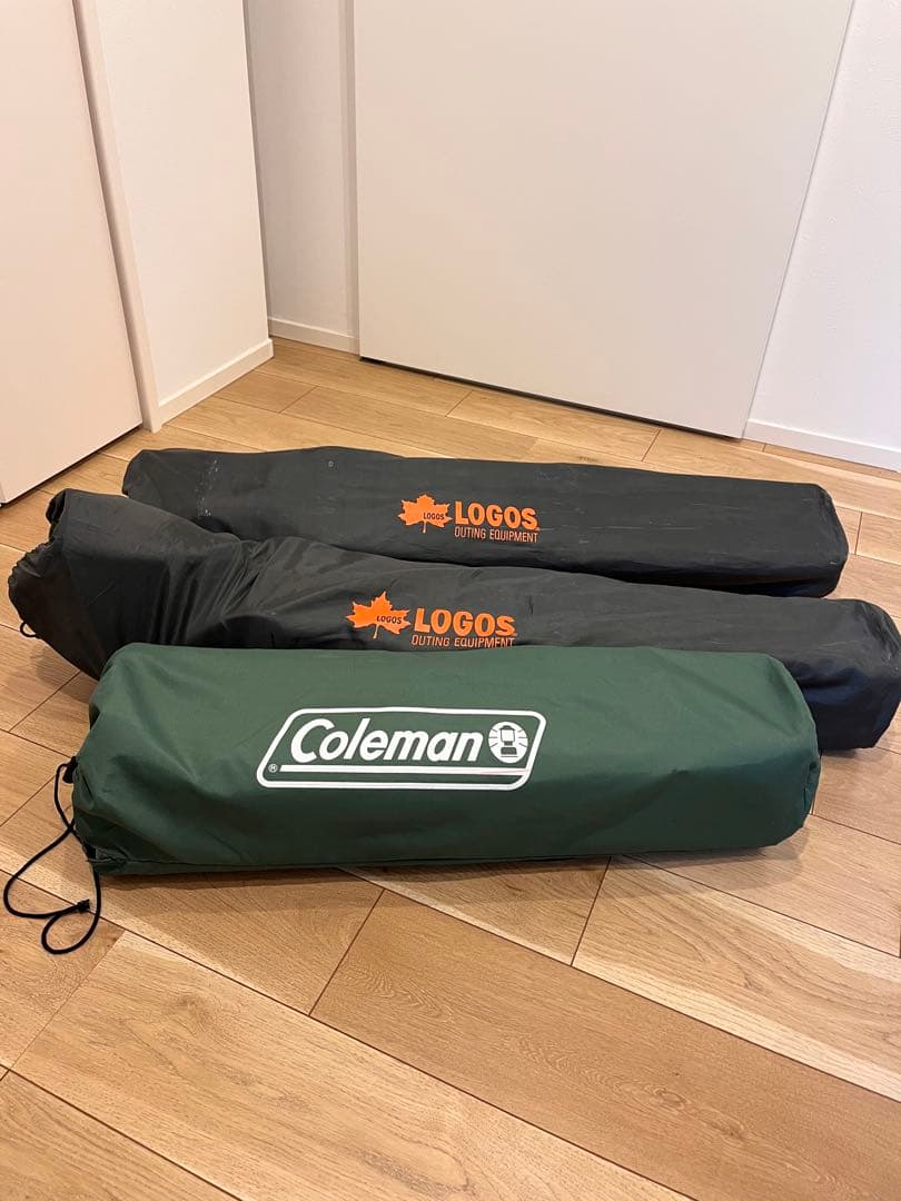 超お得！ColemanテーブルLOGOS チェア2脚セット