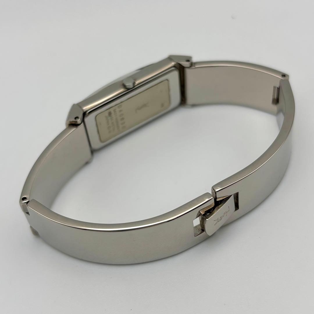 超美品✨イヴサンローラン 腕時計 バングル YSL 新品電池 ヴィンテージ