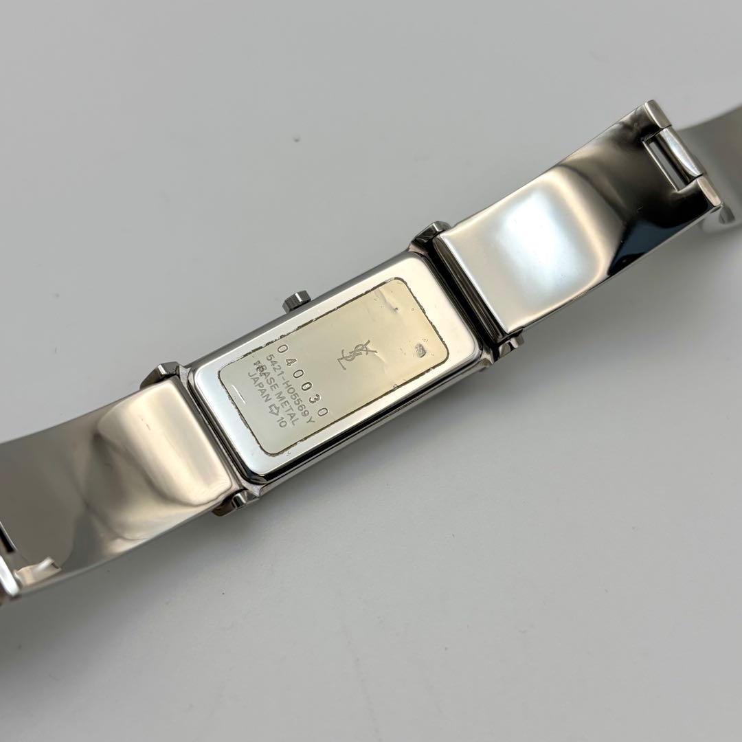 超美品✨イヴサンローラン 腕時計 バングル YSL 新品電池 ヴィンテージ