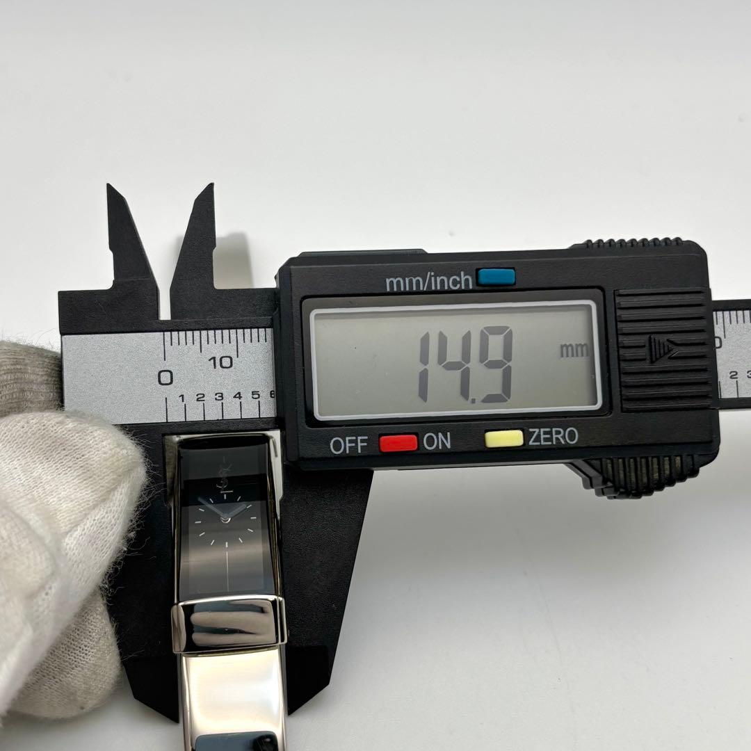 超美品✨イヴサンローラン 腕時計 バングル YSL 新品電池 ヴィンテージ