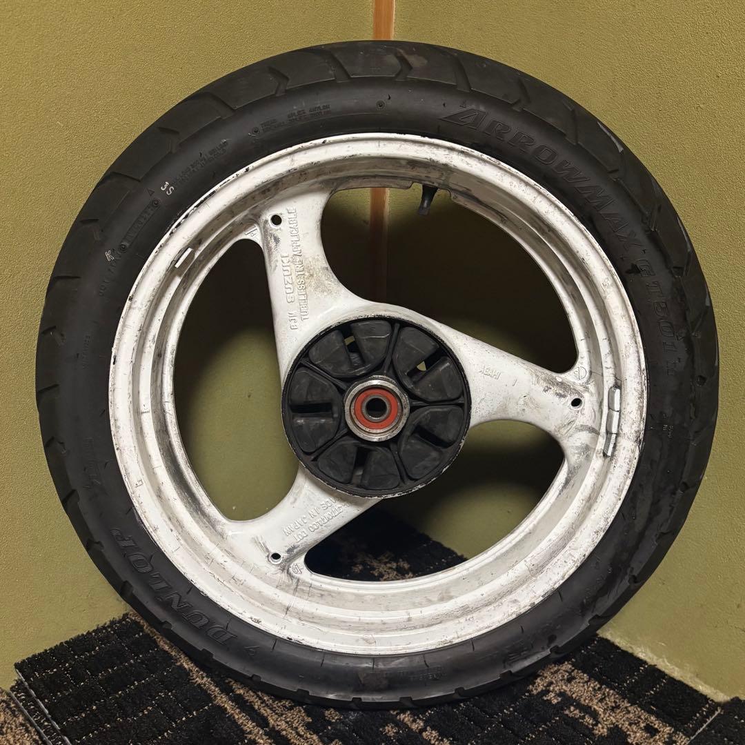 gsx400インパルス 純正ホイールセット ハブダンパー付