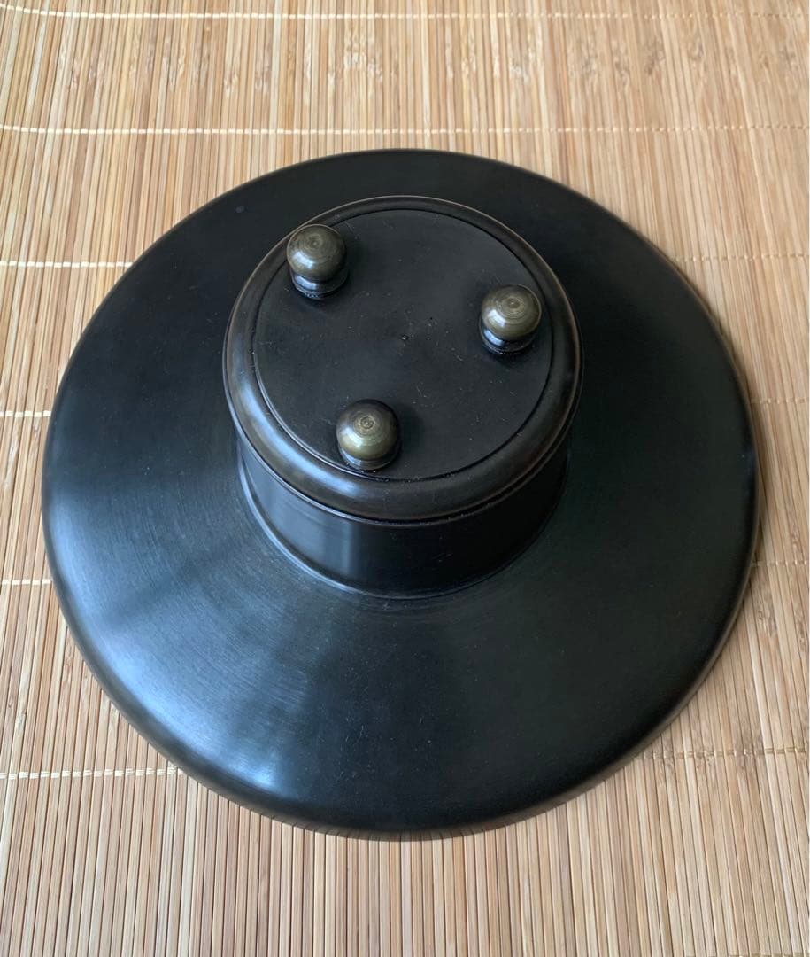 池坊 花押 唐金製 御玄猪 おげんちょ 花器 華道具